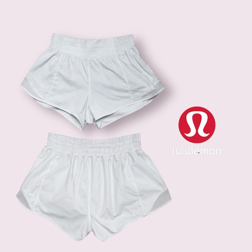 Lululemon Hotty Hot Short *High-Rise 2.5"
White Size 6 Style# W7AY1R - Picture 9 of 10